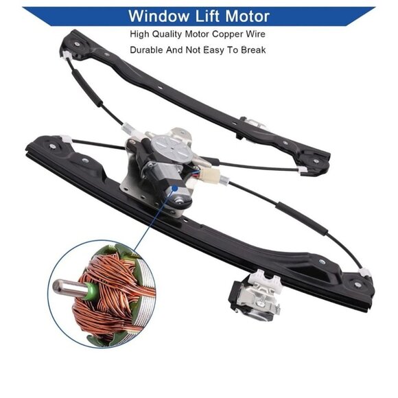For chevrolet Cruze 2012-2015 Front Right Window Regulator w/ Motor 751-740 - Picture 4 of 6